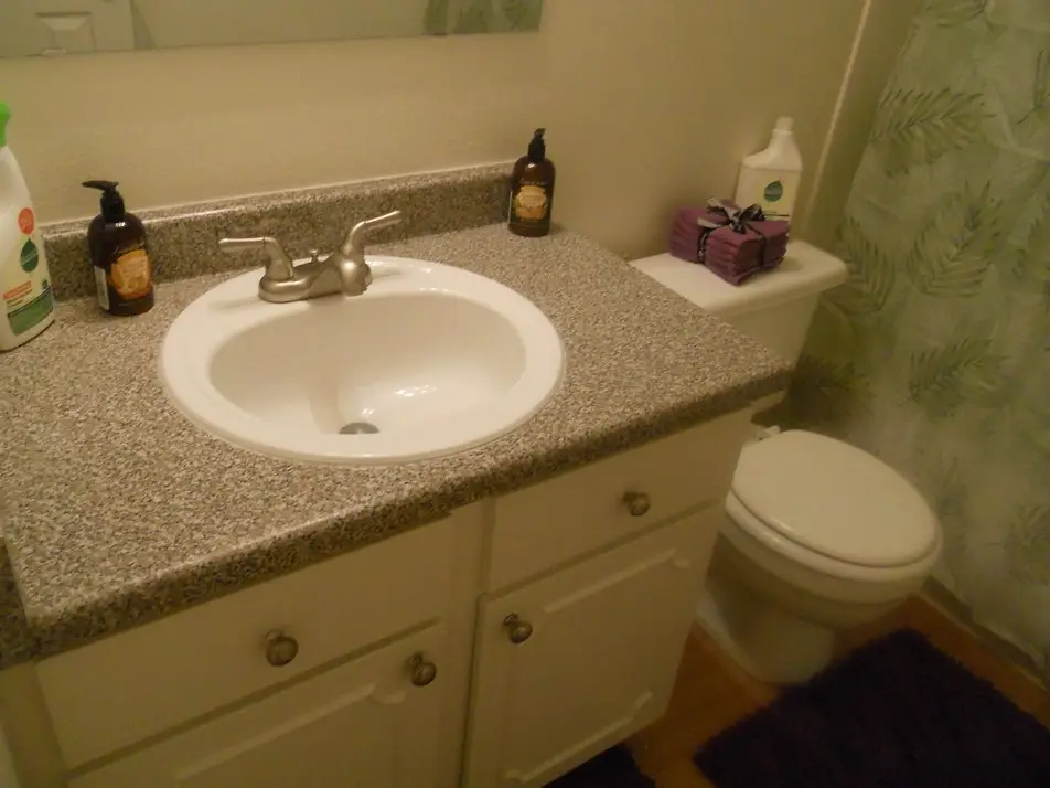 Bathroom sink and vanity