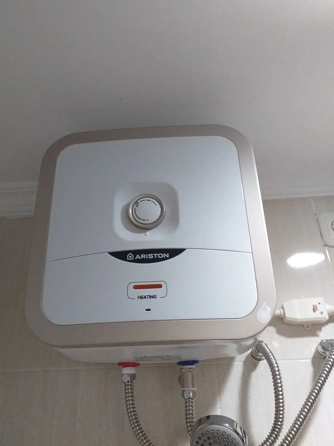 Residential water heater installation