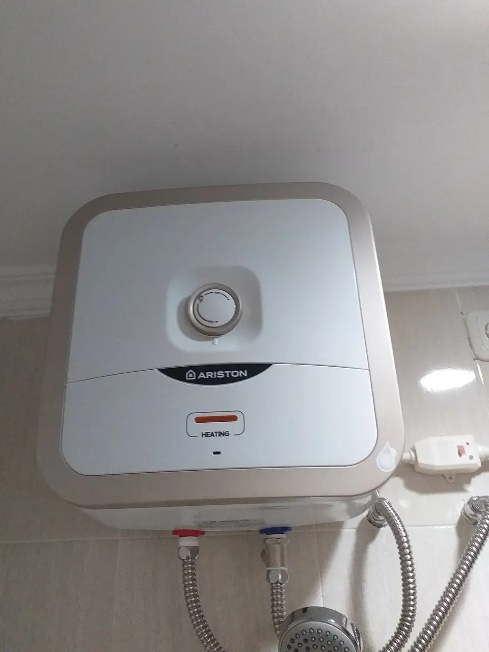 Residential water heater installation